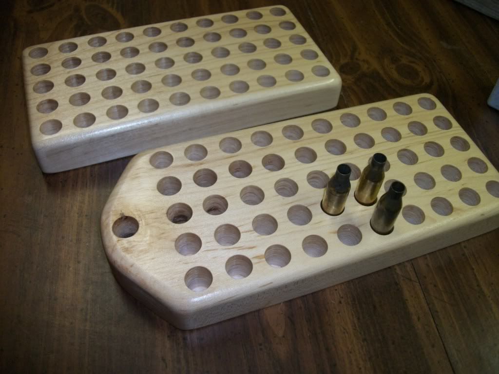 Wood reloading blocks The Firearms Forum